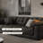 Simple casual flannelette sofa-106438158