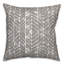 Housse de coussin d'extérieur carré texturé à chevrons 11-872621753-872621755