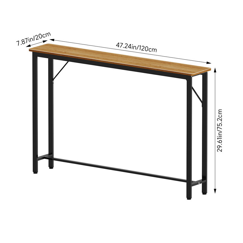 120 cm W Console Table