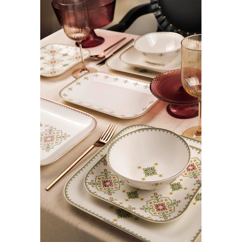 Ria Piece Dinnerware Set - Service for 6