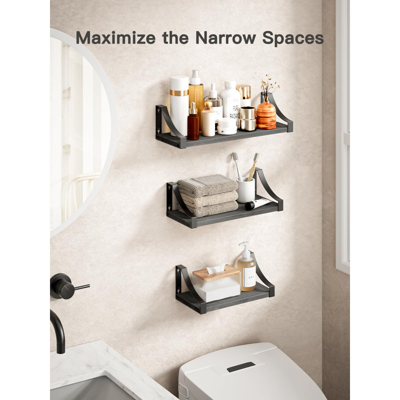 Floating Shelf, Black