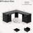 60‘’ L Shaped Desk with Wooden Drawers-338248567-338248566