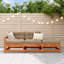 190cm Wide Patio Sectional Set-1436403873