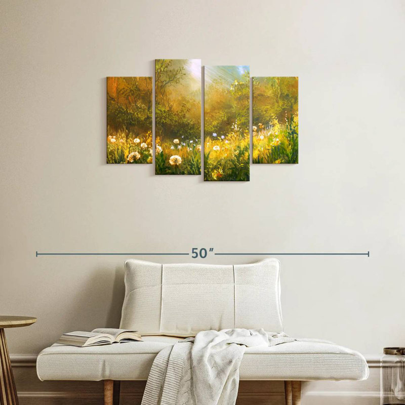 Harnek Dandelion Field, 22" H x 36" W