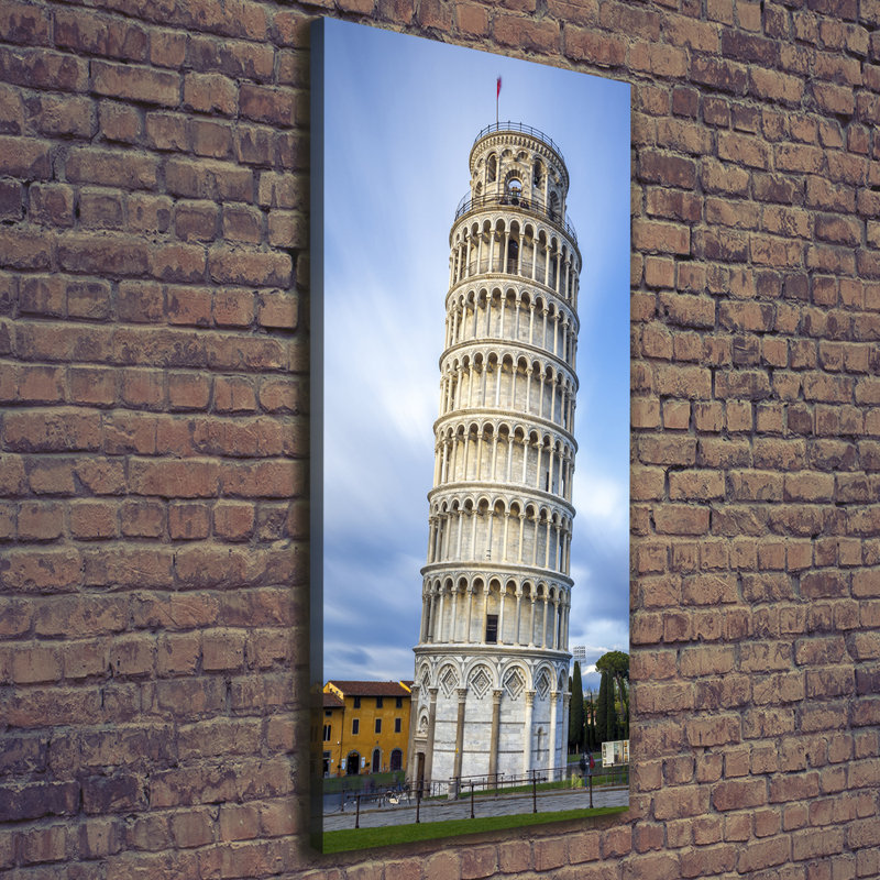 The Leaning Tower Of Pisa - Wrapped Canvas Print