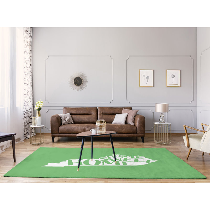 Tapis en poly-chenille kentucky pour la maison, Rectangle 5 pi x 7 pi