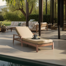 Chaise de patio avec coussins Nicholson