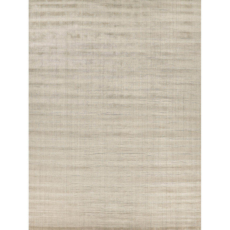 Robin Striped Area Rug in Taupe