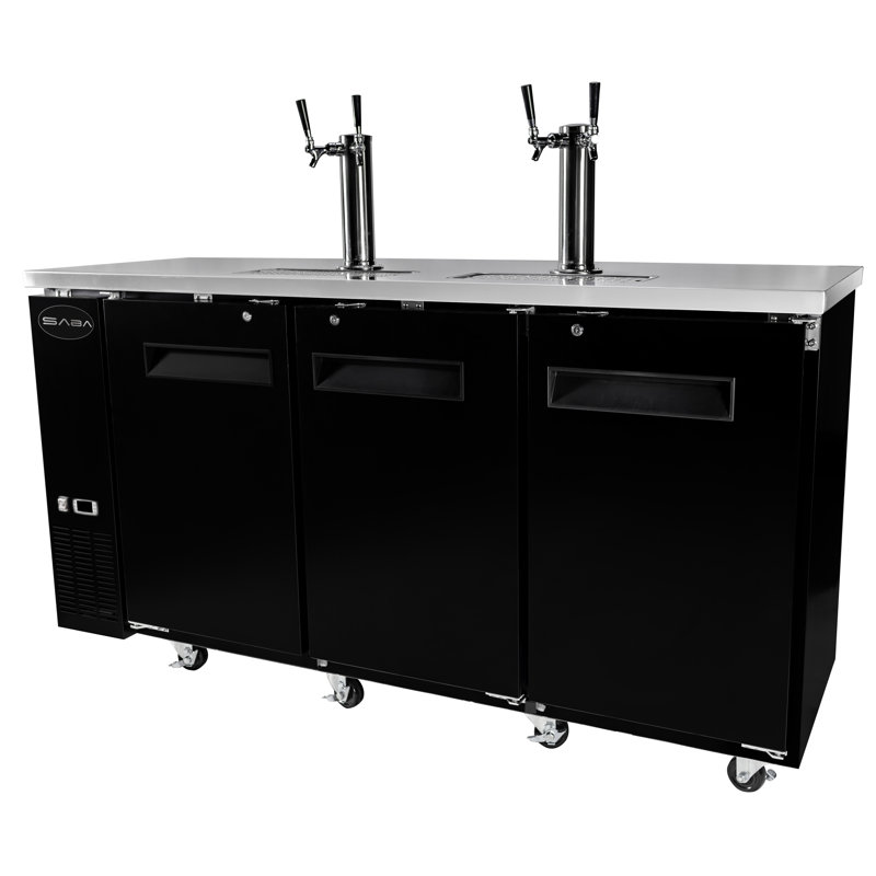 Stainless Steel Undercounter Refrigerator