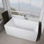 Aquasei 59.12'' L Freestanding Soaking Bathtub