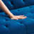 Ethyleen Twin 71.65'' Velvet Convertible Sofa-1574009550