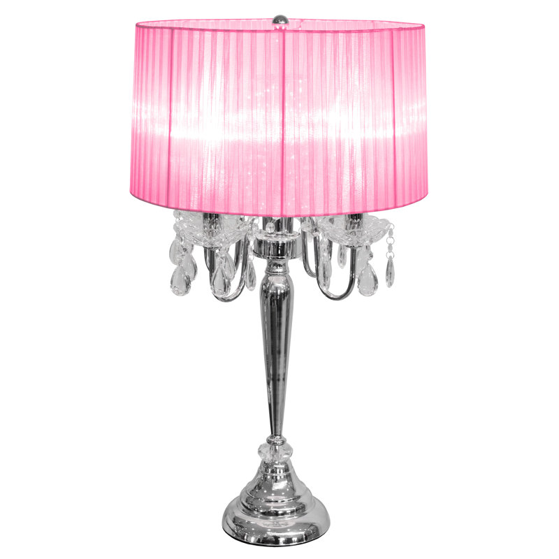 Beaumont Metal Desk Lamp, Rosa