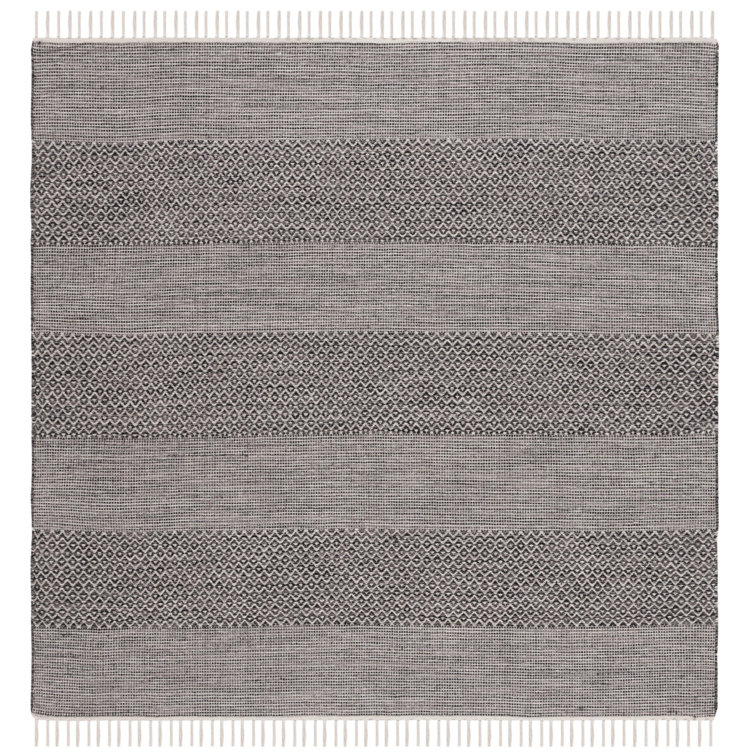 Bester Hand Woven Cotton Striped Rug
