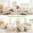 Boneless 117.6'' Boneless Couch, Cloud Couch Sectional, L-Shape Modular Sectional Sofa, Convertible Corduroy Sleeper Sofa Bed, Upholstered Couches For Living Room, No Assembly Required-937274933
