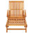 78.3" Long Acacia Single Chaise with Cushions-125118939