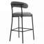 Ensemble de tabourets de bar rembourrés avec repose-pieds Teddy-1425738750