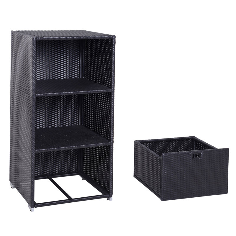 Porte-serviettes de piscine Outsunny Valet