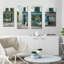 "Birreria" par Ruane Manning, ensemble de 4 reproductions sur toiles-63563114