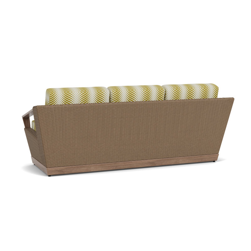Charisma Outdoor 3 - Seat Patio Sofa, Clock Out Dew