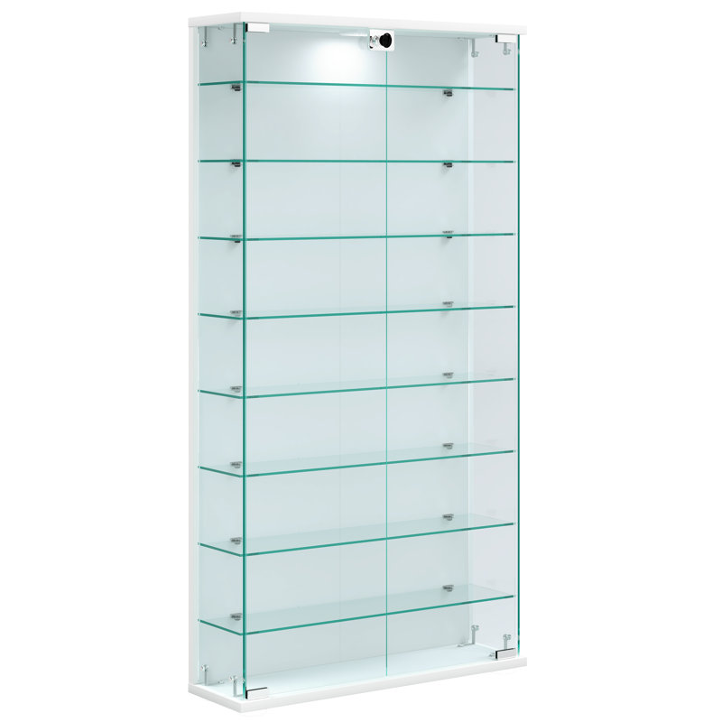Pharrah Display Cabinet, White