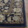 Otterburn Viscose Oriental Rug in Ivory/Navy