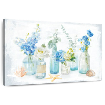 Beach Cottage Florals I
