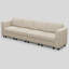 Canapé modulaire à 4 places Elda-122005874
