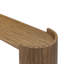 Damari Console Table-Medium Brown Limba