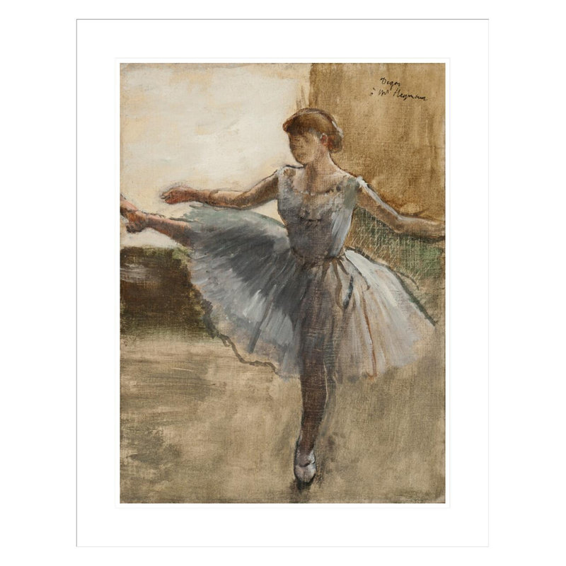 «The Ballerina» par Edgar Degas, impression giclée encadrée, H 29,5 po x l 23,48 po
