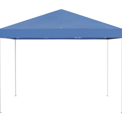 Auvent 10 'X avec filet. Abri instantané pour la chasse en plein air. Bleu, réglable en hauteur, pour une tente de 10 personnes avec pavillon de jardin bleu Peut accueillir