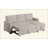 Upholstered Pull Out Sectional Sofa With Chaise-1131504643