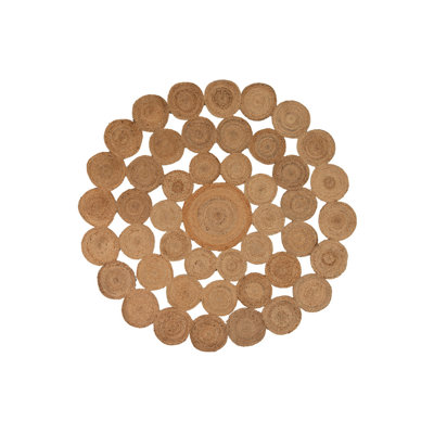 Round Hand Woven Area Rug