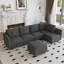 Canapé modulaire réversible avec repose-pieds Bresee-87874160-115612322
