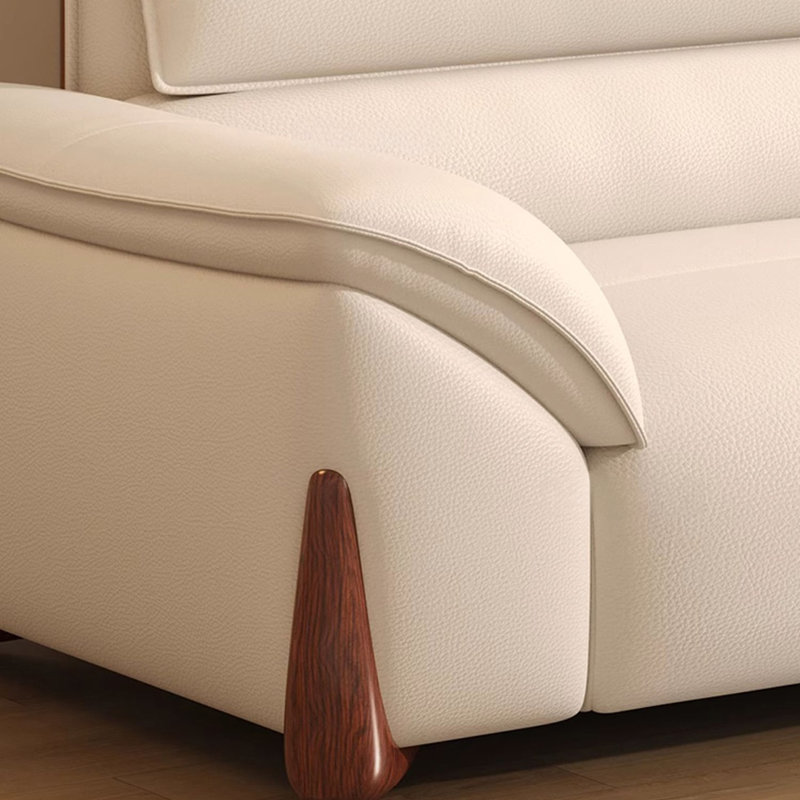 Canapé droit italien de luxe moderne, H 32,67 po x l 122 po x P 39,37 po