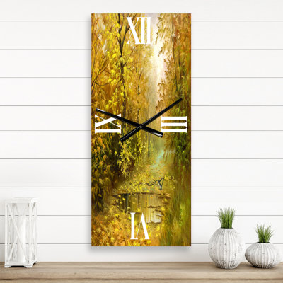 Metal Wall Clock