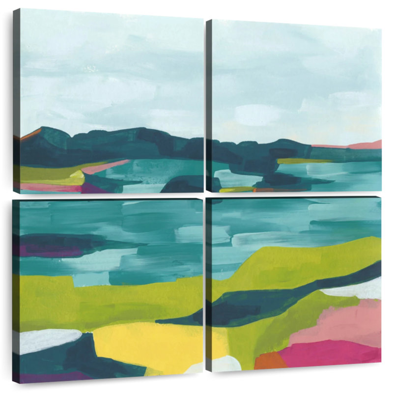 Avery Kaleidoscope Coast II, 26" H x 26" W