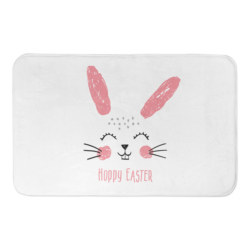 Tapis pour salle de bain jolie lapin Jovita