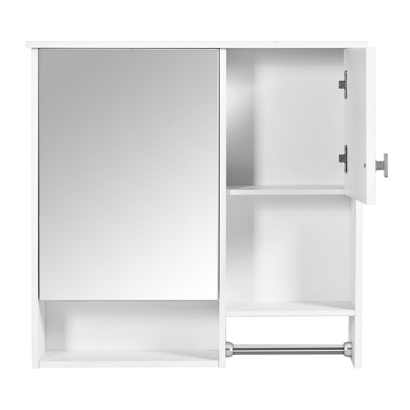 Pharmacie murale moderne, armoire de rangement murale, Blanc