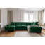 Lofty Lilly 8 seater Corner Sofa Bed-92302266-92302265