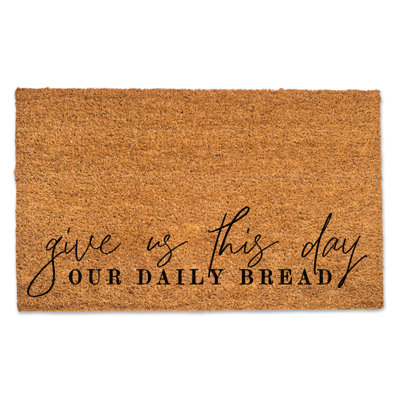 Our Daily Bread Door Mat