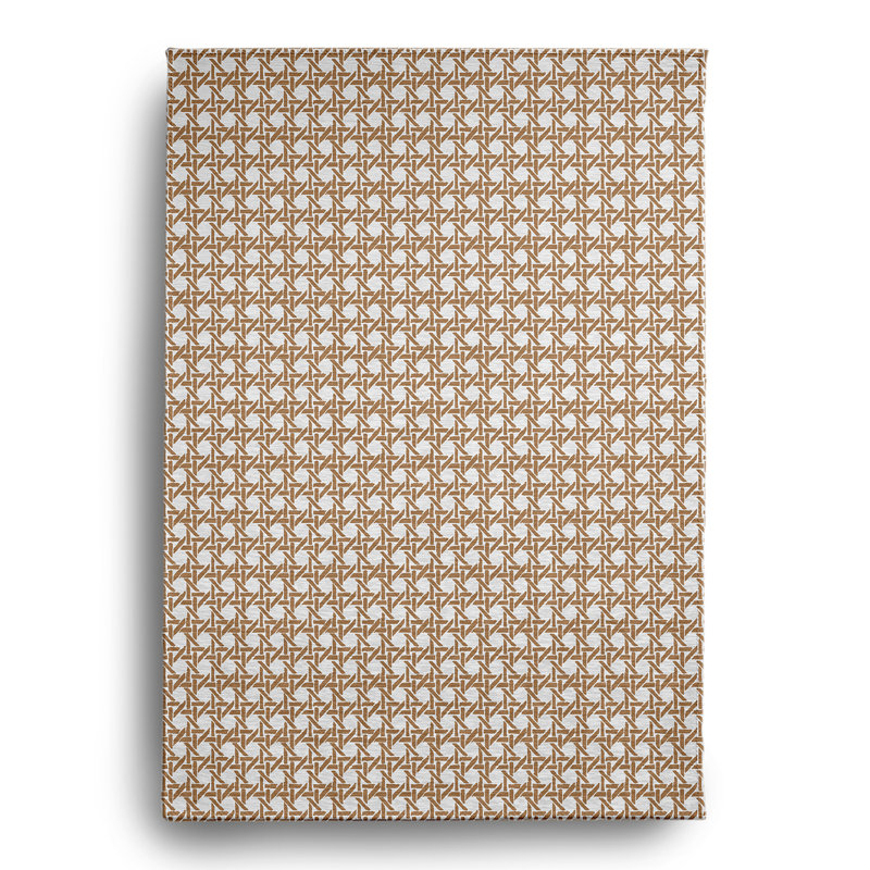 Chenille Geometric Indoor / Outdoor Rug, Rectangle 4' x 6'