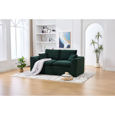 80.31'' Corduroy Sectional