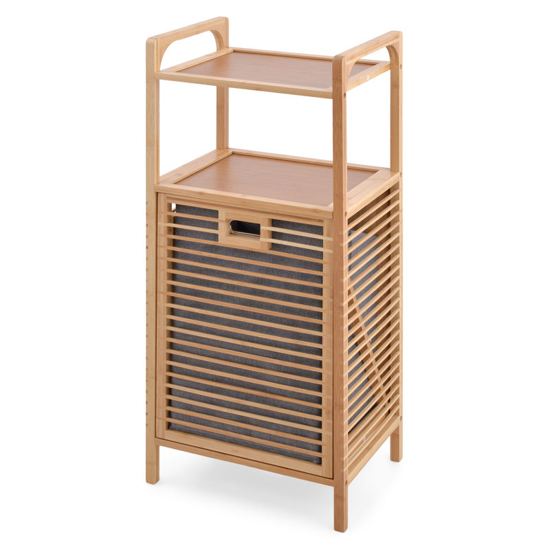 Huntsberry Cabinet Laundry Hamper with Handles