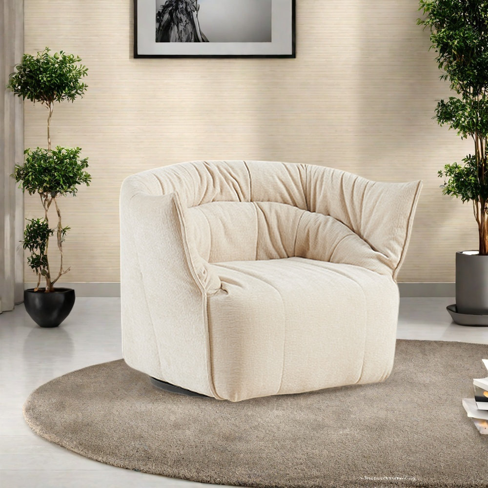 Ebern Designs 360° freely rotating chair | Wayfair