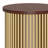 Demy Solid Wood Drum End Table-1601760350-1560475420