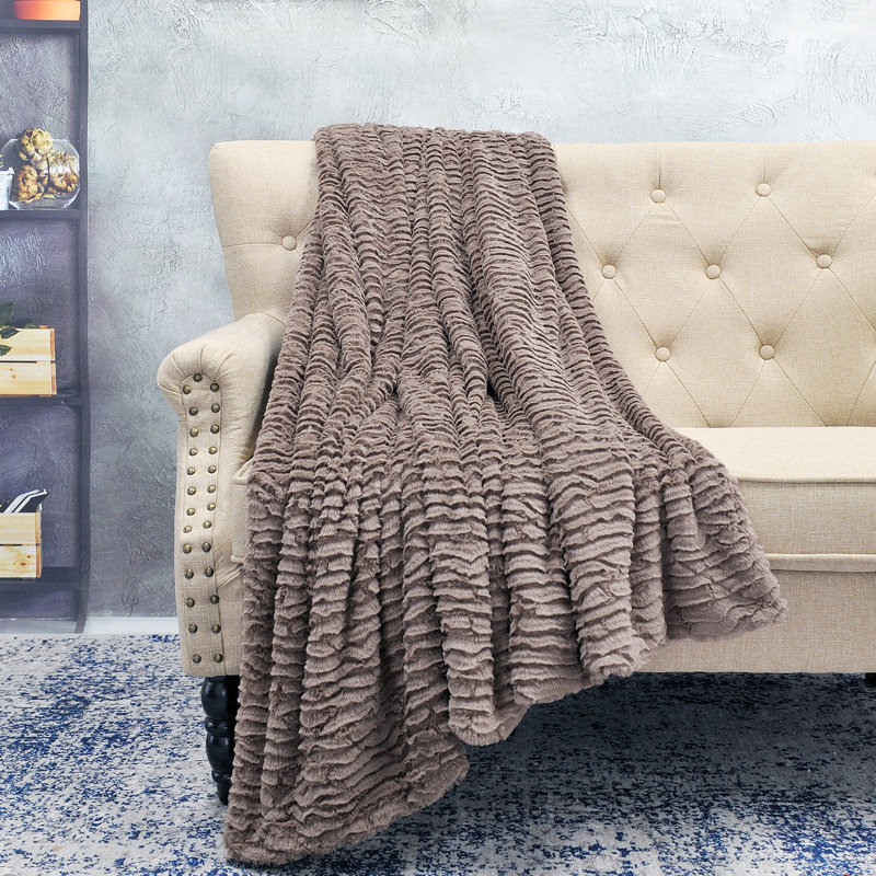 Knitted Throw Blanket, Amphora