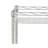 17.7'' W Metal Shelving Unit