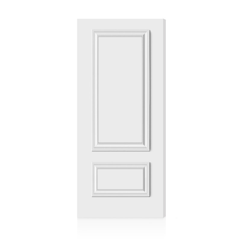 Dalle de porte intérieure 2 panneaux Palazzo, 96 x 24, Blanc