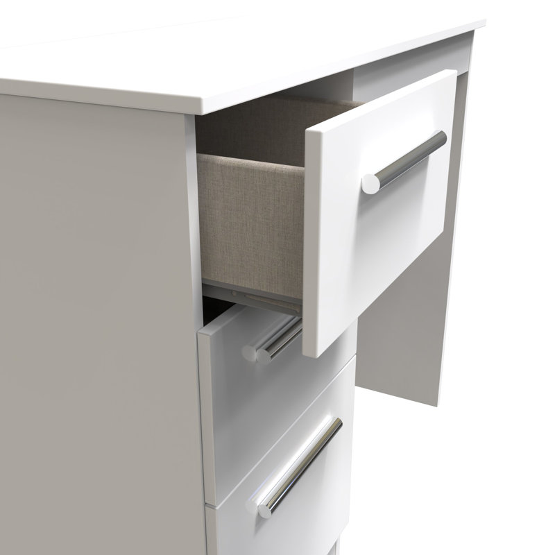 Bhaga Dressing Table, White Matt