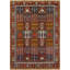 Tapis aubergine délavé Khusbu Karly